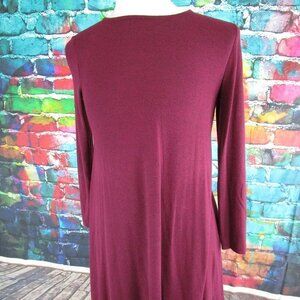 OLD navy maroon dress size small